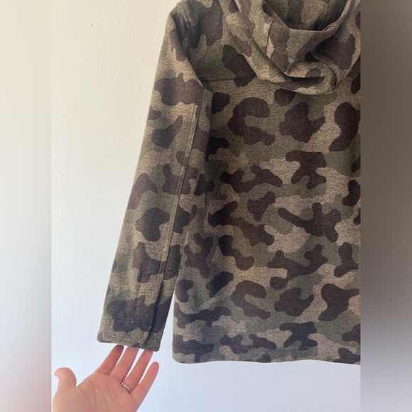 Pendleton Women's Wool Camouflage Hooded Parka Size Small NWT - Picture 11 of 14